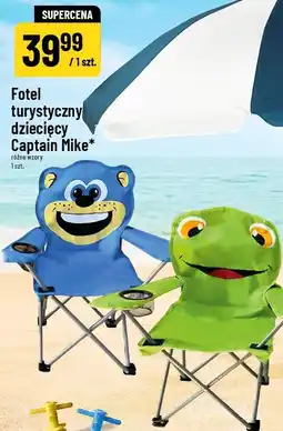 Polomarket Fotel turystyczny dziecięcy Captain Mike oferta