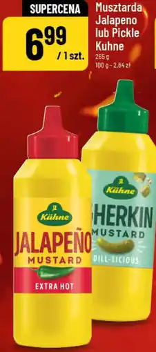 Polomarket Musztarda Jalapeno lub Pickle Kuhne oferta