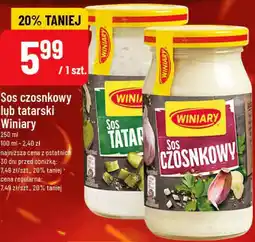 Polomarket Sos czosnkowy lub tatarski Winiary oferta