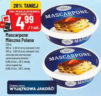 Polomarket Mascarpone Mleczna Polana oferta