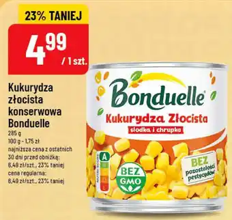 Polomarket Kukurydza złocista konserwowa Bonduelle oferta