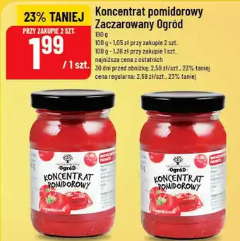 Polomarket Koncentrat pomidorowy Zaczarowany Ogród oferta