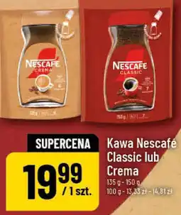 Polomarket Kawa Nescafe Classic lub Crema oferta