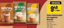 Polomarket Kawa rozpuszczalna lub cappucino Nescafe oferta