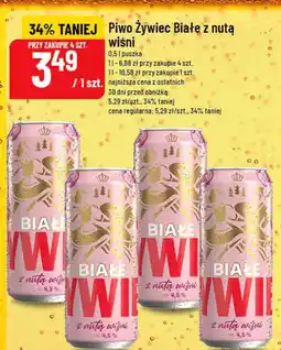 Polomarket Piwo Żywiec Białe z nutą wiśni oferta