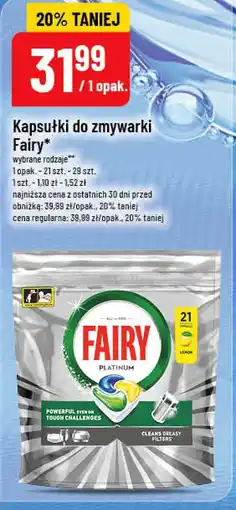 Polomarket Kapsułki do zmywarki Fairy oferta