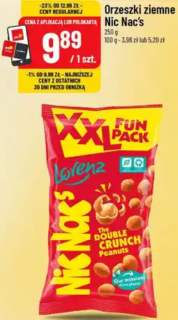 Polomarket Orzeszki ziemne Nic Nac's oferta