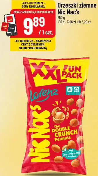 Polomarket Orzeszki ziemne Nic Nac's oferta