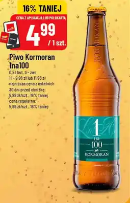 Polomarket Piwo Kormoran 1na100 oferta