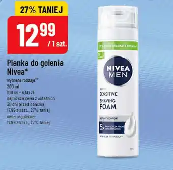 Polomarket Pianka do golenia Nivea oferta