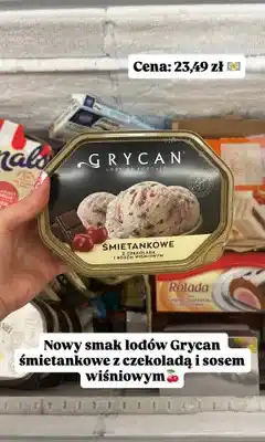 Dino Lody Grycan śmietankowe z czekoladą i sosem wiśniowym oferta