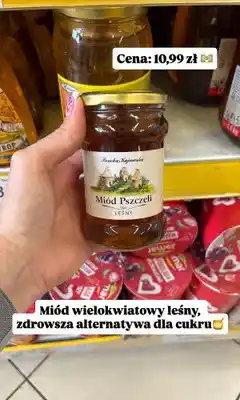 Dino Miód pszczeli leśny Pasieka Kujawska oferta
