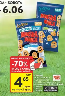 Intermarche Chrupki MONSTER MUNCH oferta