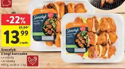 Intermarche Szaszłyk z nogi kurczaka oferta