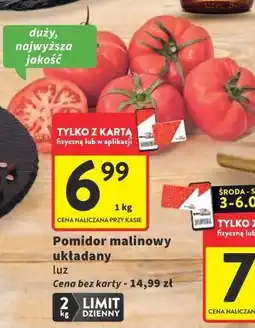 Intermarche Pomidor malinowy układany oferta