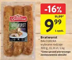 Intermarche Bratwurst Balcerzak oferta