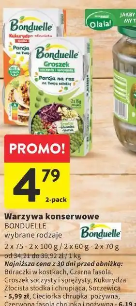 Intermarche Warzywa konserwowe BONDUELLE oferta