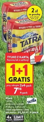 Intermarche Piwo Tatra oferta