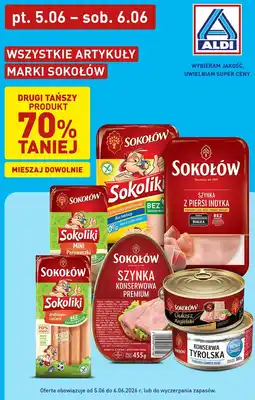 ALDI Wszystkie artykuły marki Sokołów oferta