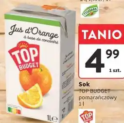 Intermarche Top Budget Sok Pomarańczowy oferta