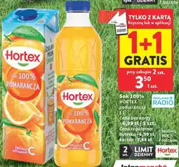 Intermarche Sok 100% Hortex pomarańcza oferta