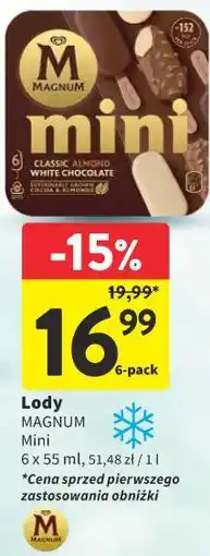 Intermarche Lody Magnum Mini oferta