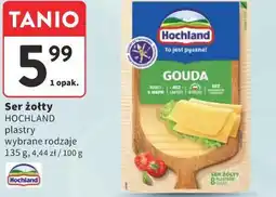 Intermarche Ser żółty plastry Hochland oferta