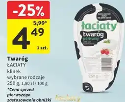 Intermarche Twaróg Łaciaty klinek oferta
