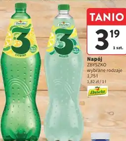 Intermarche Napój Zbyszko wybrane rodzaje oferta