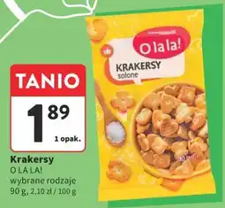 Intermarche Krakersy O LA LA! oferta