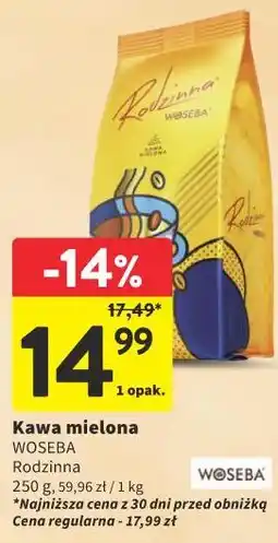 Intermarche Woseba Rodzinna Kawa mielona oferta