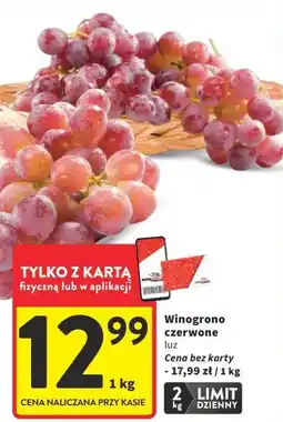 Intermarche Winogrono czerwone luz oferta