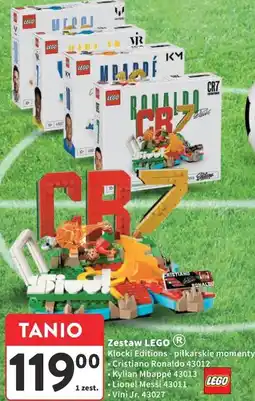 Intermarche Zestaw LEGO Klocki Editions - piłkarskie momenty oferta