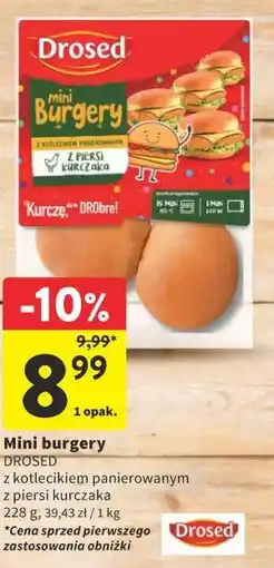 Intermarche Mini burgery Drosed oferta