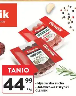 Intermarche Myśliwska sucha / Jałowcowa z szynki Olewnik oferta
