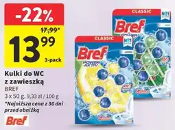 Intermarche Kulki do WC z zawieszką BREF oferta