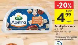 Intermarche Przekąska z sera Apetina oferta