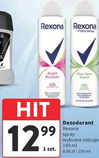 Intermarche Dezodorant Rexona spray oferta