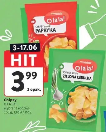 Intermarche Chipsy O LA LA! oferta