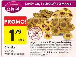 Intermarche Ciastka O LA LA! wybrane rodzaje oferta