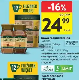 Intermarche Kawa rozpuszczalna Jacobs oferta