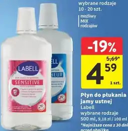 Intermarche Płyn do płukania jamy ustnej Labell oferta