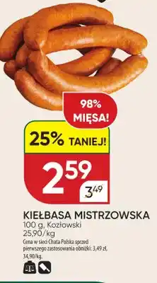 Kiełbasa mistrzowska Kozłowski