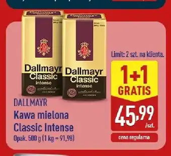 Kawa mielona DALLMAYR Classic Intense