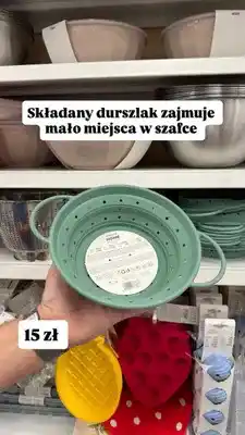 Pepco Składany durszlak Pepco Home oferta
