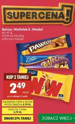 Delikatesy Centrum Baton E. Wedel Pawełek Toffi oferta