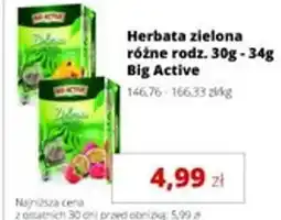 Torimpex Big Active Herbata zielona oferta
