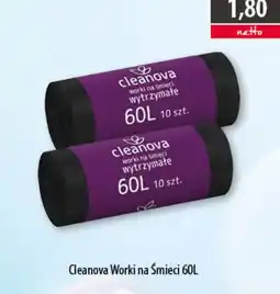 DUO-TES Cleanova Worki na Śmieci 60 l oferta