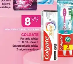 Koliber drogerie Colgate Pasta do zębów Total lub Szczoteczka do zębów oferta