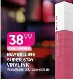 Koliber drogerie Maybelline Super Stay Vinyl Ink oferta